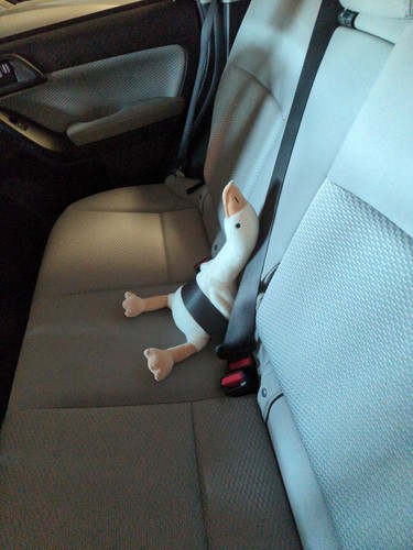 One silly goose stuffed - one,